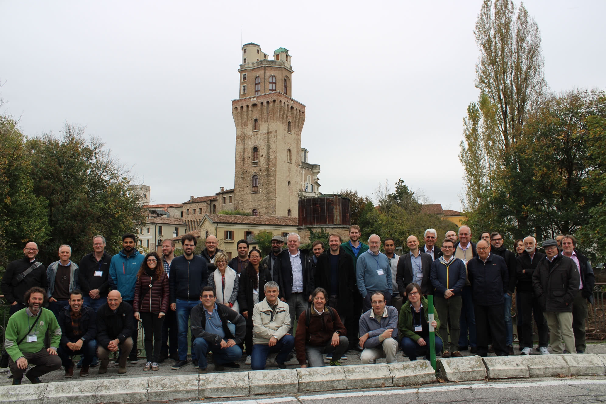 Photo of the attendees of the collaboration meeting in Padova