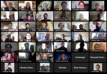 Attendees of the remote SWGO collaboration meeting